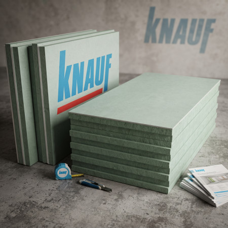 Пазогребневая плита Кнауф Гидро 667х500х80 мм