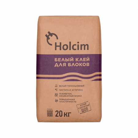 Клей монтажный для блоков Holcim 20 кг