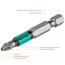 Бита Kraftool Optimum Line 26124-1-50-10 Е1/4 PZ1 50 мм 10 штук