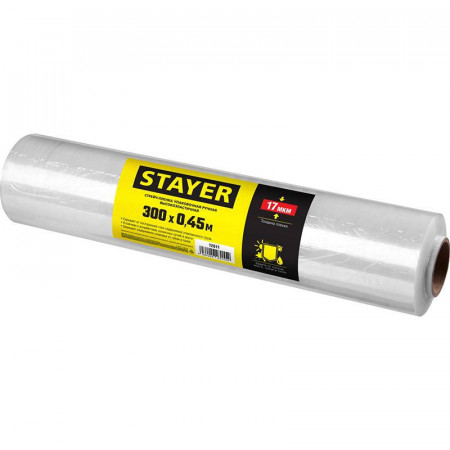 Стрейч-пленка упаковочная Stayer 12611 300х0,45м