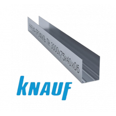 Профиль направляющий Кнауф 75х40 мм 3 м 0.60 мм