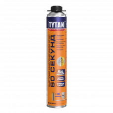 Клей-пена Tytan (Титан) Professional 60 секунд быстрый GUN (26296) 750 мл